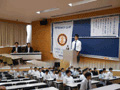 インターアクトクラブ例会の卓話